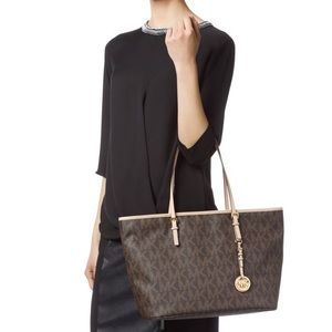 Michael Kors Brown Tote Bag